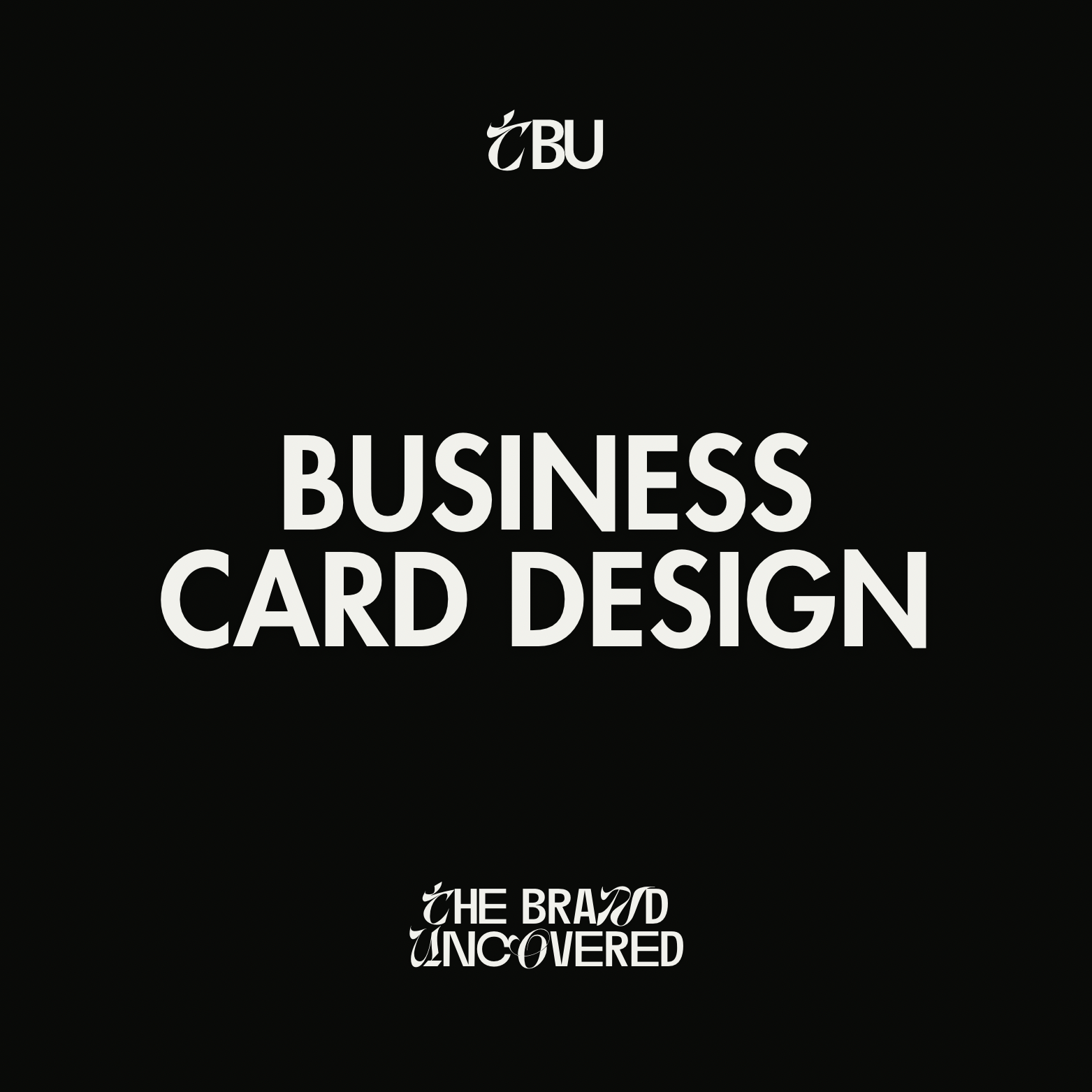 Business Card Design