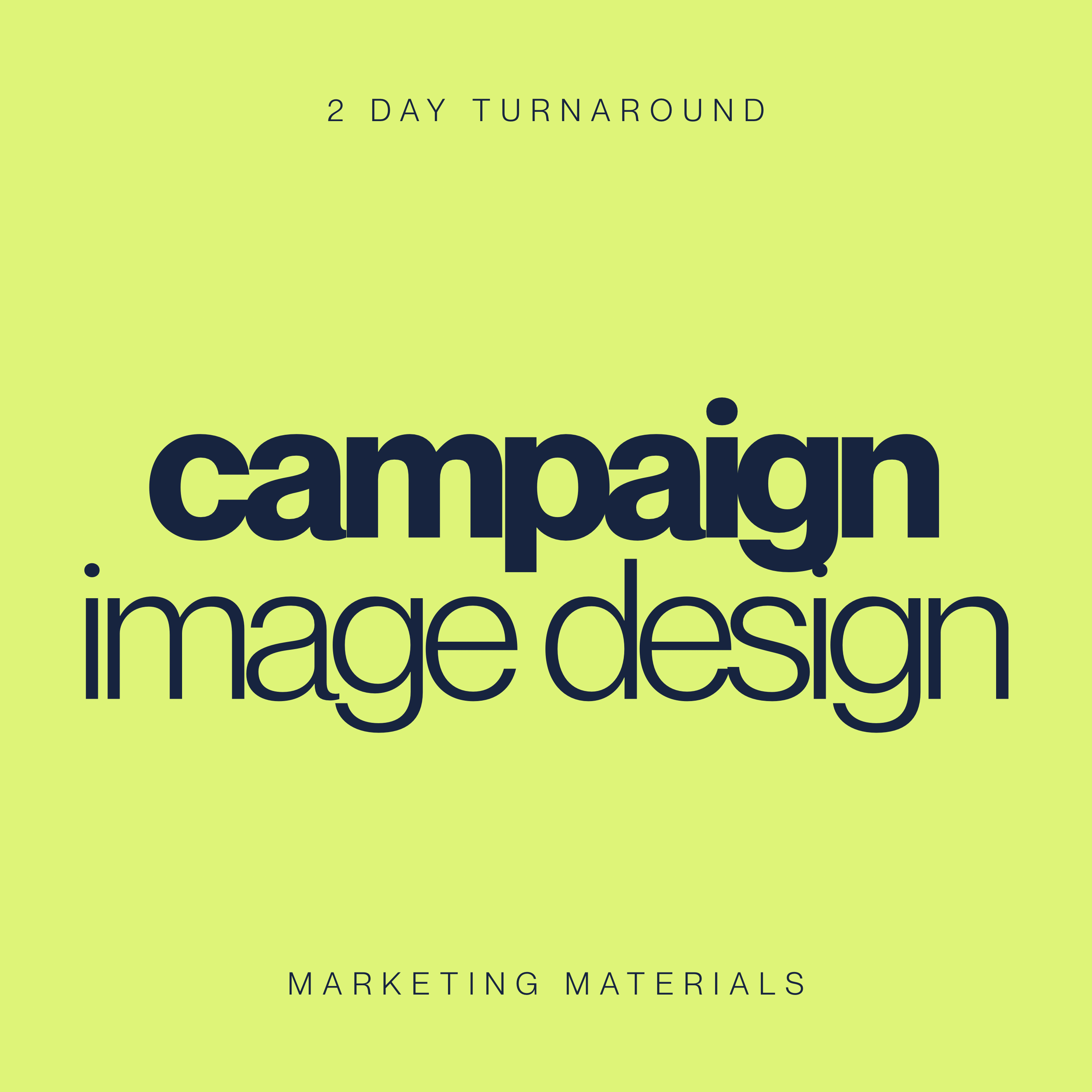 Campaign Image Design
