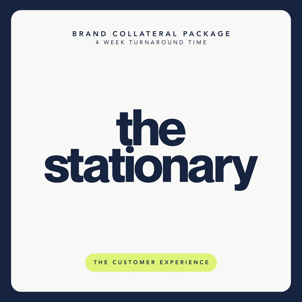 The Stationary Package
