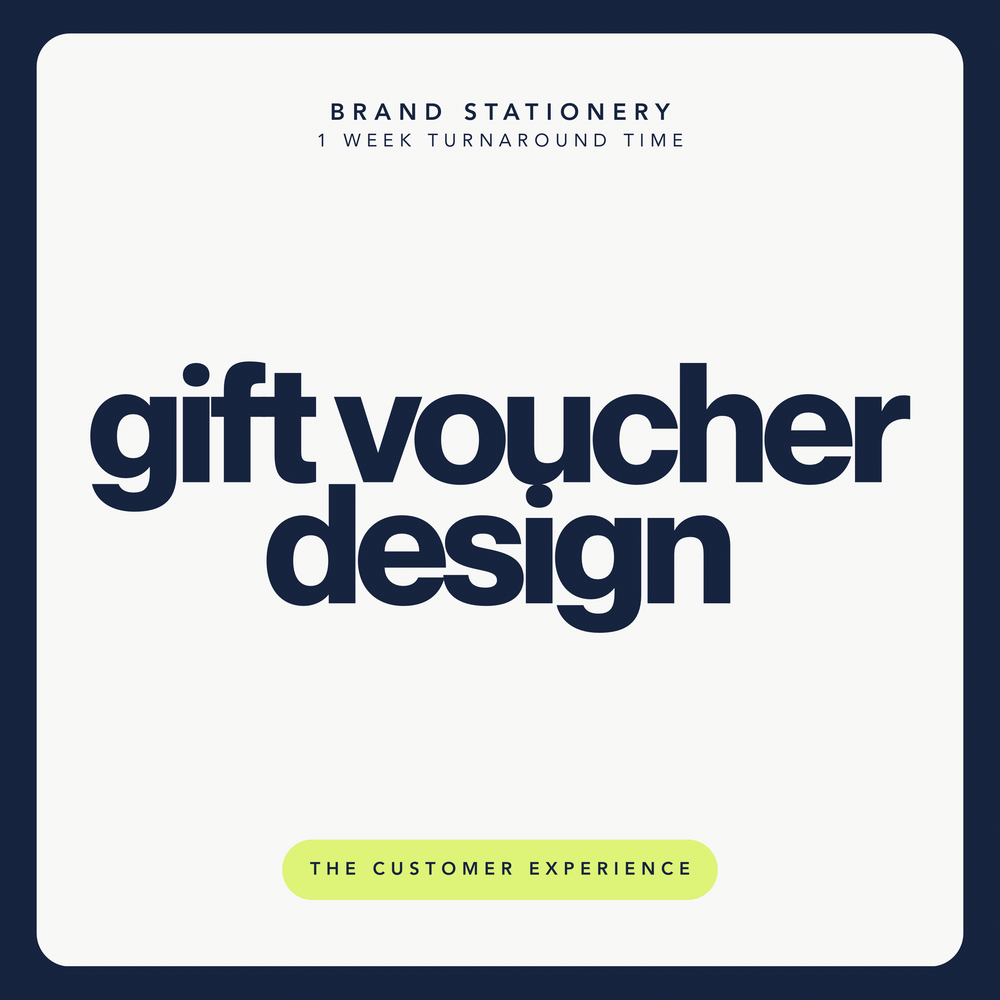 Gift Voucher Design
