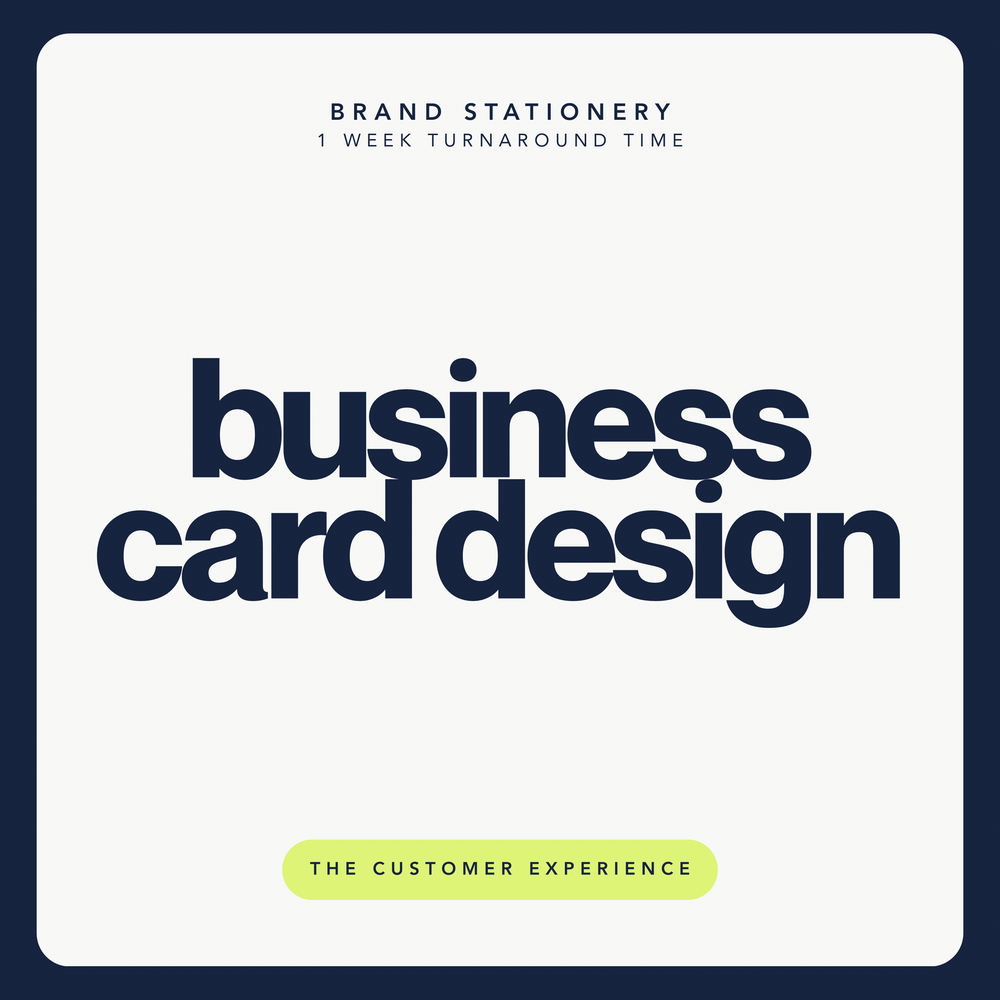 Business Card Design