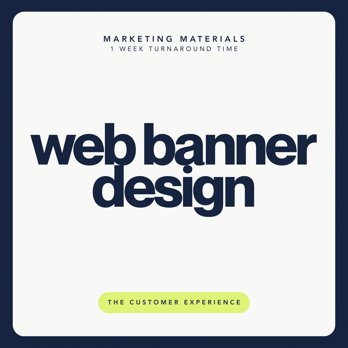 Web Banner Design