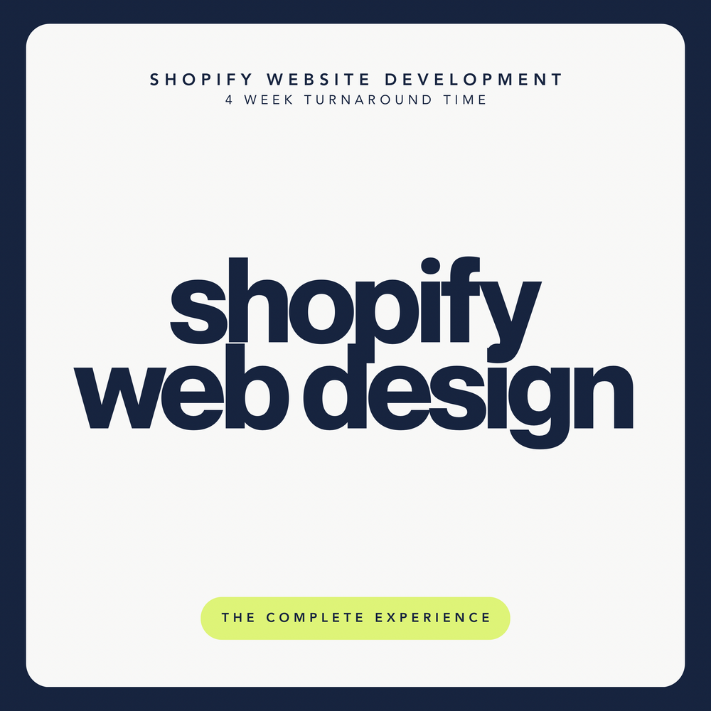 Shopify Website Design